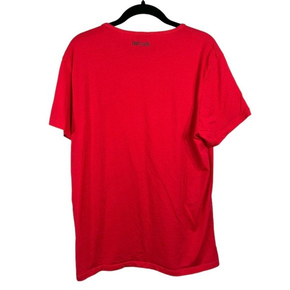 Just Cavalli Beachwear Red Palm Tree Tee - Picture 3 of 10